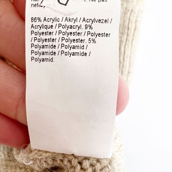 River Island Sweater Dress Tan Size 10 New - Picture 7 of 8